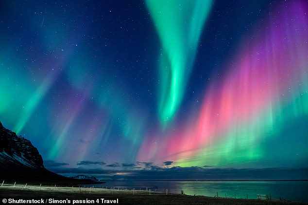 To see the Northern Lights, choose a viewing area that is far away from city lights or other sources of light pollution