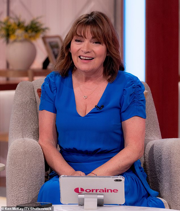 The Scottish presenter, 65, has been running a chat show named after her on the channel since 2010 (pictured in July)