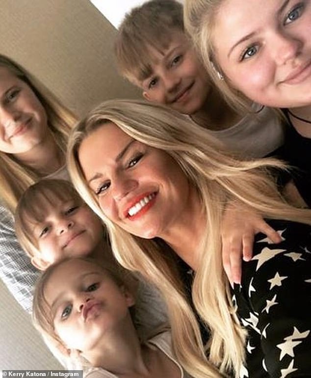 Kerry, mum to Molly, 22, Lilly, 20, Heidi, 16, Max, 15, and DJ, nine, admitted her children weren't happy she was having her latest operation.