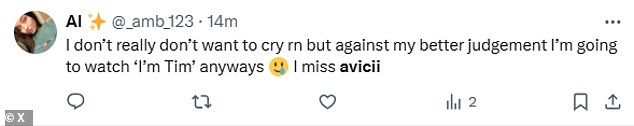 1735664494 393 Avicii fans are reduced to tears after watching two new