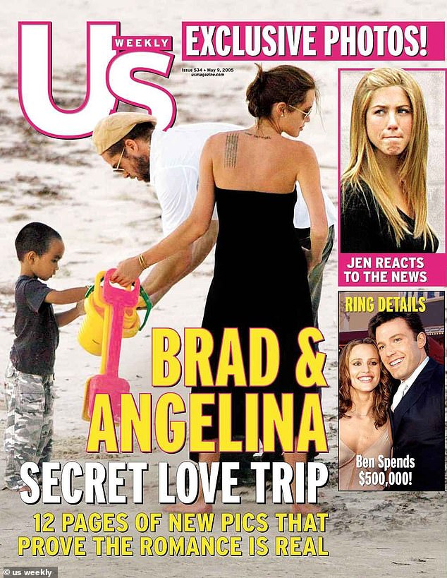 Three months later, the 49-year-old Maria actress alerted a photographer when and where she and Pitt would be walking with her son Maddox on Kenya's Diani Beach, which then-Us Weekly owner Jann Wenner confirmed.