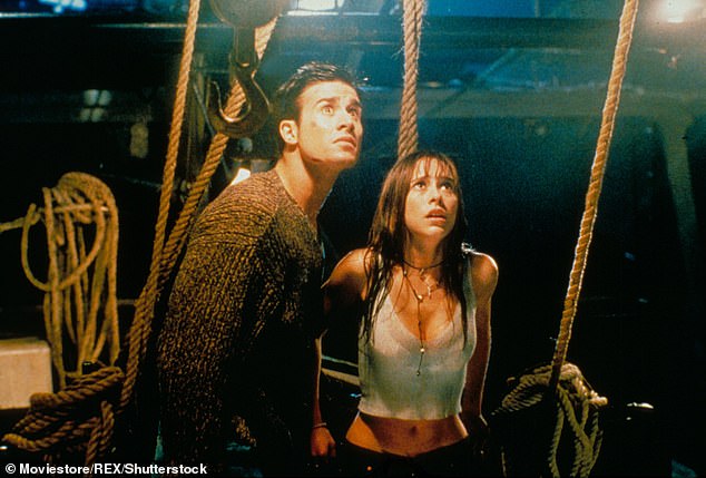 The actress, 45, played Julie James in the 1997 horror classic and finally confirmed her return two weeks ago for the highly anticipated reboot (pictured with Freddie Prinze Jr.)