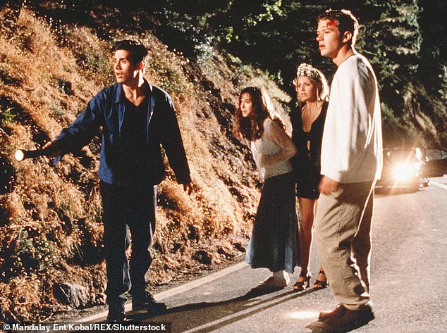 The original thriller follows four teenagers who accidentally run over a man and dump his body to cover up their crime, before being pursued by a killer who knows their secret (Pictured: Stars Jennifer, Freddie, Sarah Michelle Geller and Ryan Phillippe)