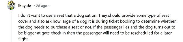 1735686097 70 Passenger is left furious after shes bumped from her seat