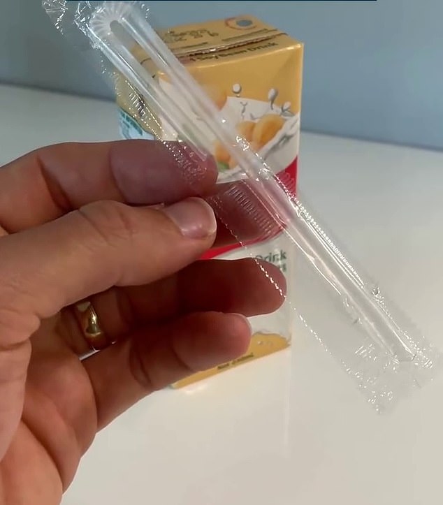 Plastic straws in separate plastic packaging are now banned in New South Wales