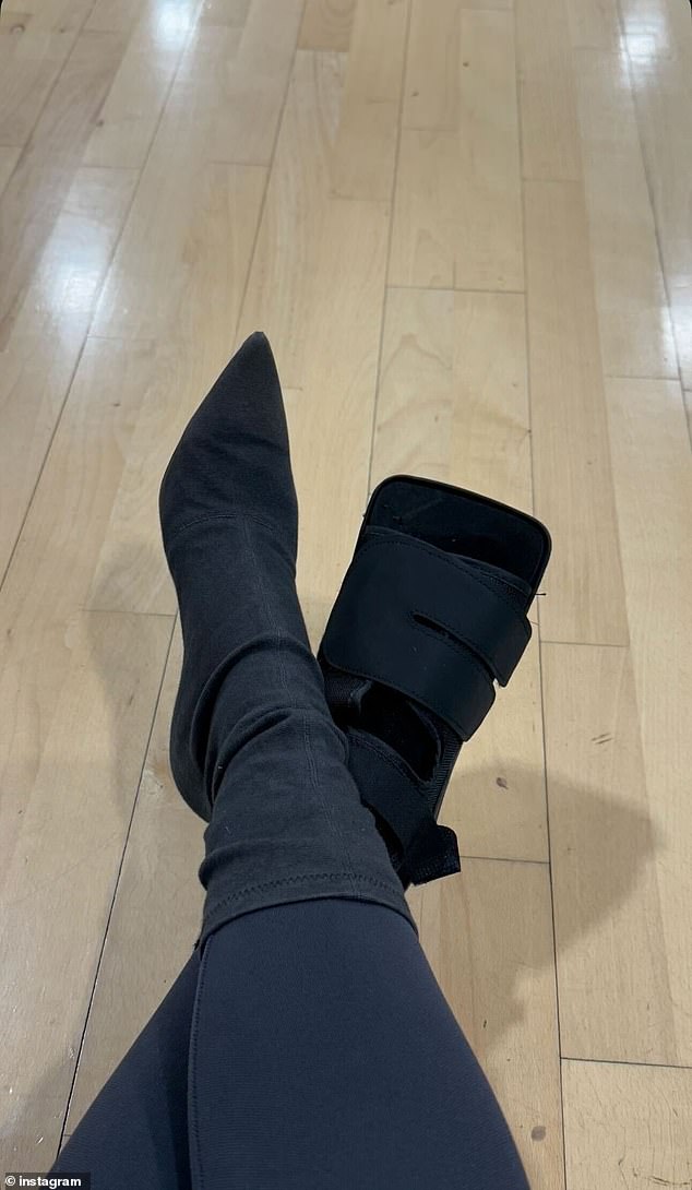 Kim revealed she broke her foot on December 6, but it's possible the star had broken it before and simply shared it on that date