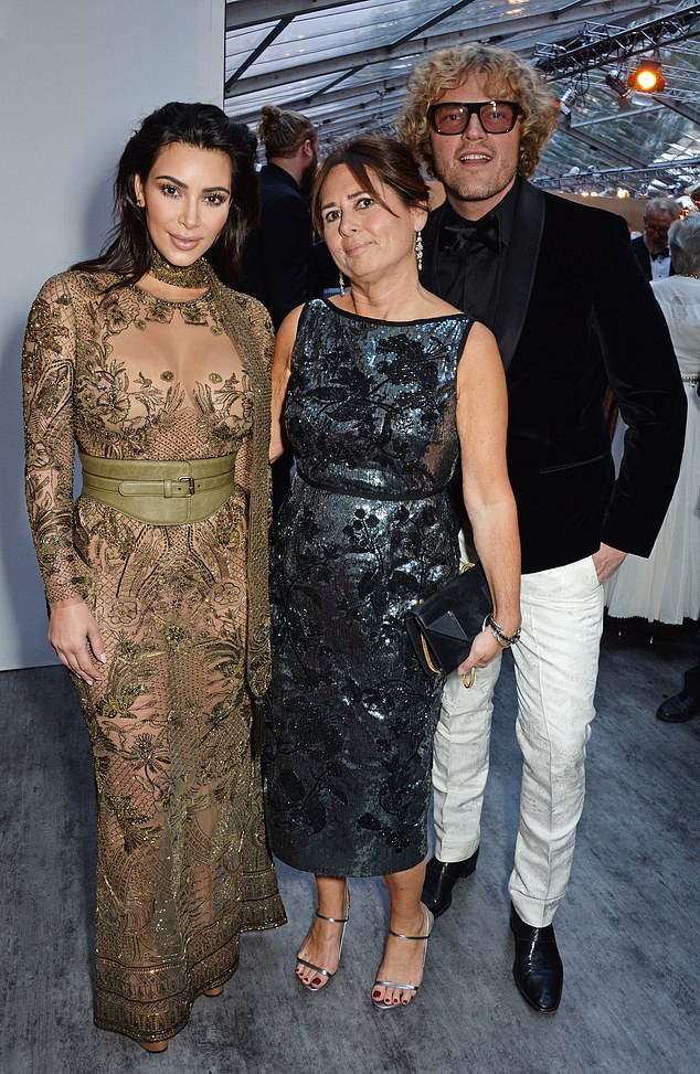 After 25 years of throwing parties at Vogue, I think I'm something of an expert on party etiquette, writes Alexandra Shulman. Pictured with Kim Kardashian and Peter Dundas