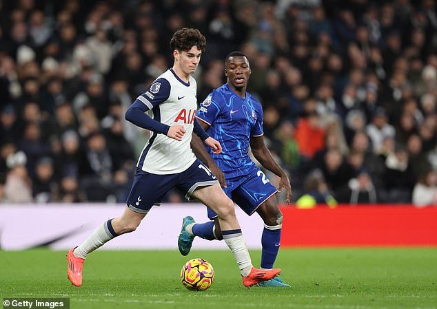 Spurs teenage midfielder Archie Gray will most likely play in defense against Rangers