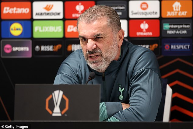 Ange Postecoglou is preparing for his first return to Scotland with Tottenham on Thursday