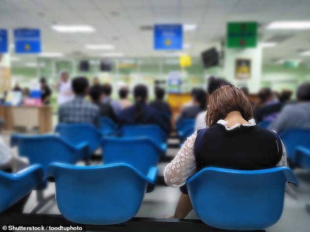 The total NHS waiting list for diagnostic checks, including MRI and CT scans, is currently a record 1.6 million, NHS England figures show (file image)