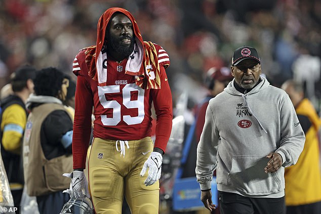 Niners players are furious with teammate De'Vondre Campbell after he left the team in the middle of a rivalry game against the Los Angeles Rams because he didn't feel like playing