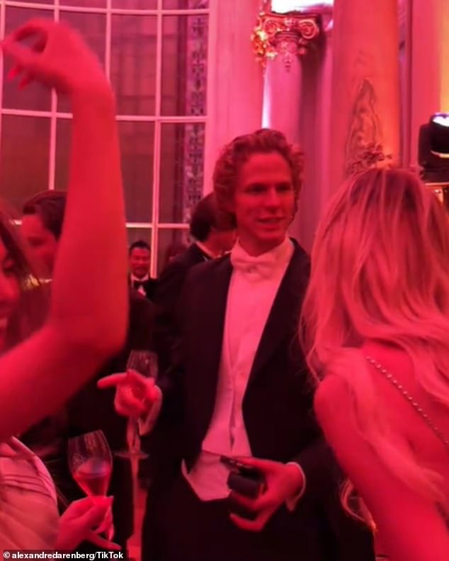 Gwyneth Paltrow and Chris Martin's daughter Apple made her debut into society on Saturday on the arm of brave Count Leo Henckel von Donnersmarck at Le Bal des Débutantes in Paris