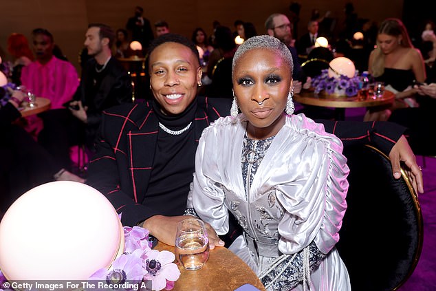 Cynthia and the American actress Lena Waithe [both pictured] relationship has sparked cheating speculation after they started dating shortly after Lena's divorce