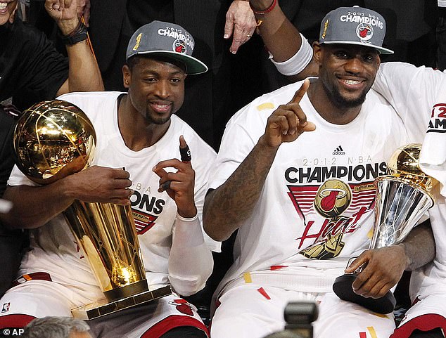 Wade's legendary NBA career was highlighted by his three NBA championships in Miami