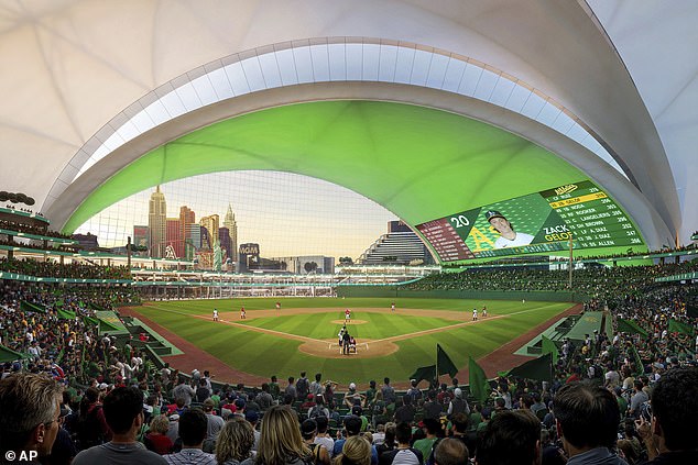 The Oakland Athletics and their design teams released renderings on Tuesday, March 5