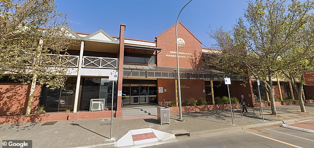 The couple were due to appear in the Port Adelaide Magistrates Court (pictured) on Friday