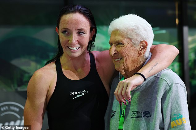 Lani Pallister has spoken of her 'genuine concern' for godmother Dawn Fraser