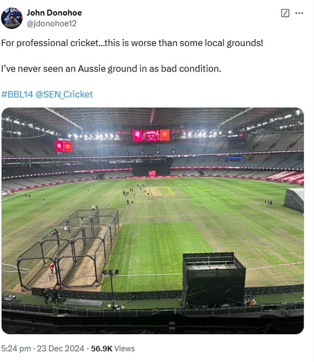 Australias most embarrassing cricket ground gets slammed by Big Bash