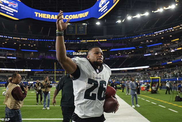 Barkley is enjoying a revival season with the Eagles as they have won their last eight games