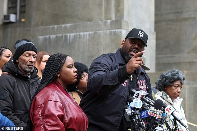 Walter “Hawk” Newsome, who says he is Jordan Neely's uncle, threatened Penny in court during the chaos that immediately followed the verdict