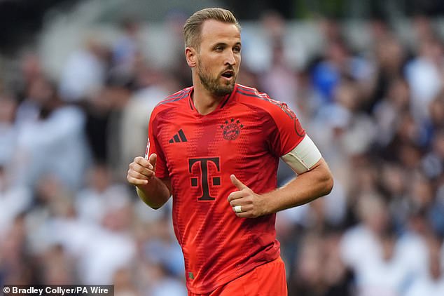 Bayern Munich have provided an update on the fitness of England captain Harry Kane