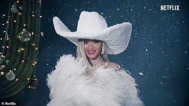 Beyonce teased her upcoming A Cowboy Carter Christmas special as husband Jay-Z faces allegations he raped a 13-year-old girl with Diddy