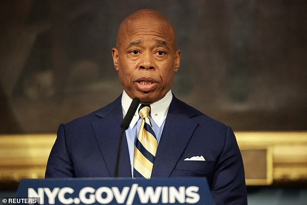 Eric Adams claimed the Biden administration has lost 500,000 migrant children after announcing he will use executive orders to halt some of the Big Apple's 'sanctuary city' policies