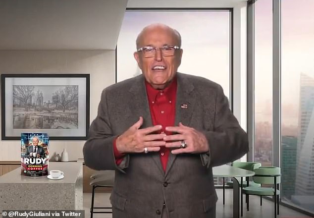 Rudy Giuliani has launched his own coffee brand, Rudy Coffee. He posted a promotional video for the brand on his X account