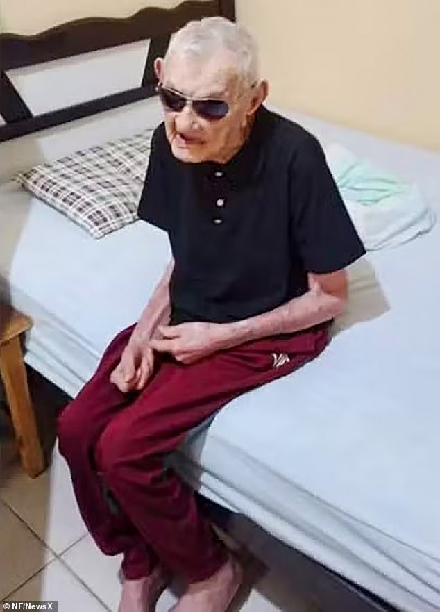 Brazilian former pig farmer Joao Marinho Neto has become the world's oldest man at 112 years and 55 days