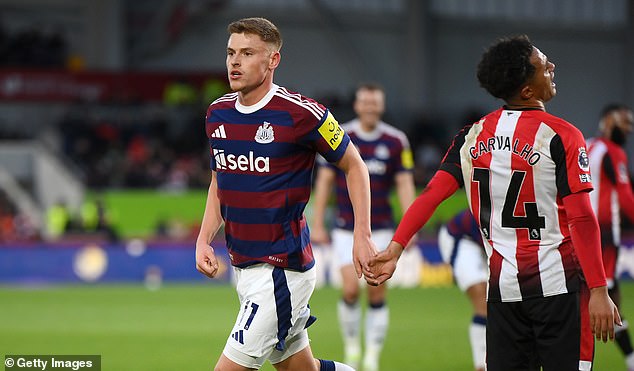 Barnes made up for his mistake by putting Newcastle back on level terms, but that was as good as it got for the Magpies