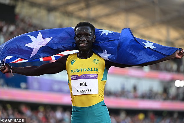 Olympian Peter Bol (pictured) has made a comeback to the sport after being cleared of charges that he failed a doping test