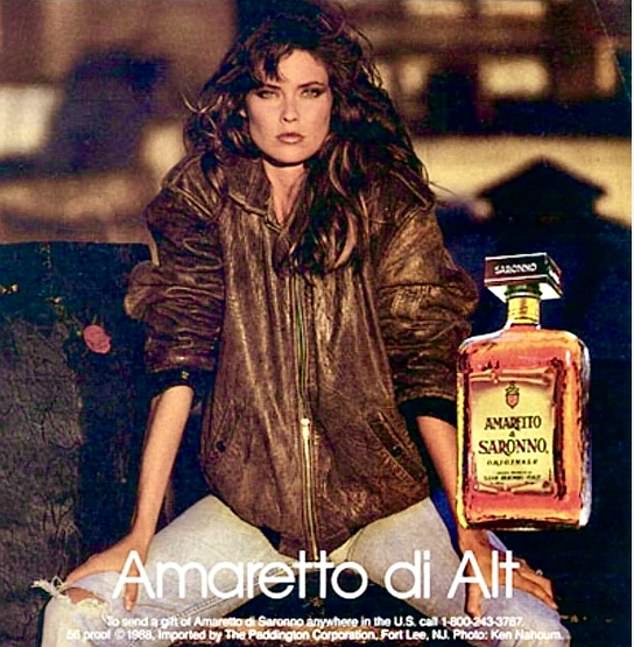 Looks great for an Amaretto ad from the 1980s