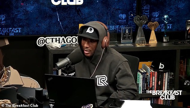 Charlamagne tha God, real name is Lenard Larry McKelvey, is frustrated as Democrats claim they have the moral high ground even as President Joe Biden pardoned his son Hunter