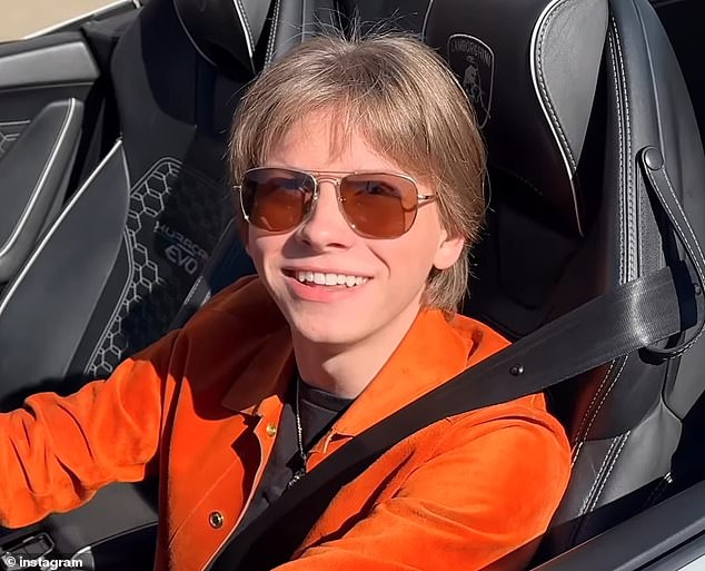 Yodelling Walmart boy Mason Ramsey has stunned the internet after he was spotted driving around Los Angeles in a Lamborghini