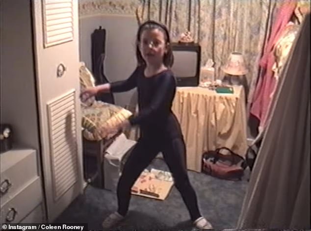 Coleen Rooney's love for The Spice Girls seems to have started at a young age, as evidenced by a hilarious childhood video posted to her Instagram