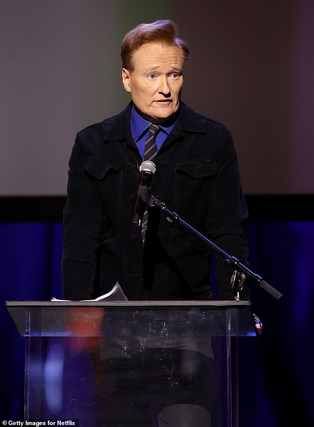 Conan O'Brien's mother passed away just three days after his father's death; seen in 2022