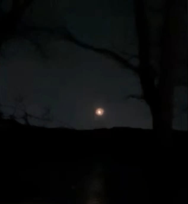 A Connecticut police officer recently revealed a creepy story about a glowing UFO, the size of a 