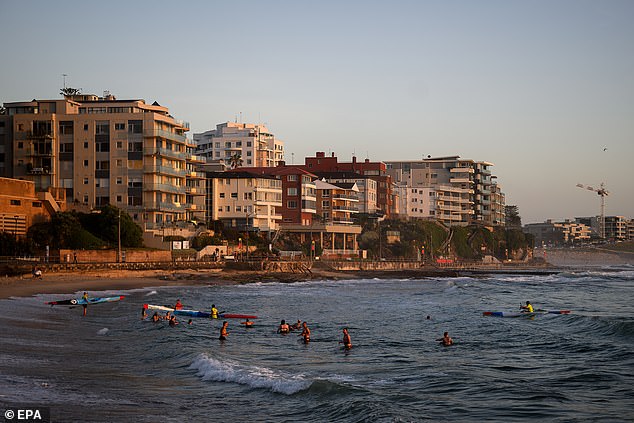 Wealthy postcodes are the first to suffer big price drops, a key sign of what's to come in Australia's most expensive property market (pictured is Cronulla in Sydney's south)