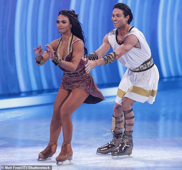 Now it's believed the stars will simply have to relearn what they did for the main competition as duty of care is said to be 'of paramount importance' to ITV bosses (Joey Essex and Vanessa Bauer pictured in 2023)