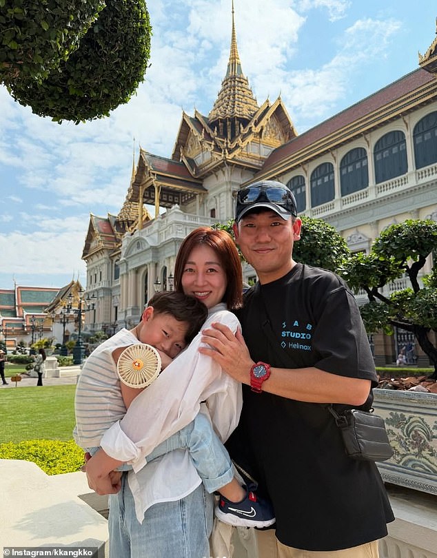 Kang Ko, Jin Lee Seon and their son died on board the flight. They shared photos of their first family vacation on Instagram