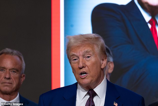 Donald Trump has demanded that the drones flying over several US states be shot down by the Biden White House after days of mysterious sightings in the skies