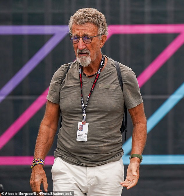 Eddie Jordan - seen here at last year's F1 Italian Grand Prix - has announced he has prostate and bladder cancer