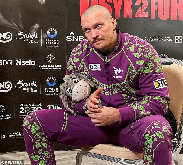 Oleksandr Usyk's supporters rally behind him as he prepares to step back into the ring for one of the most anticipated rematches in boxing history against Tyson Fury