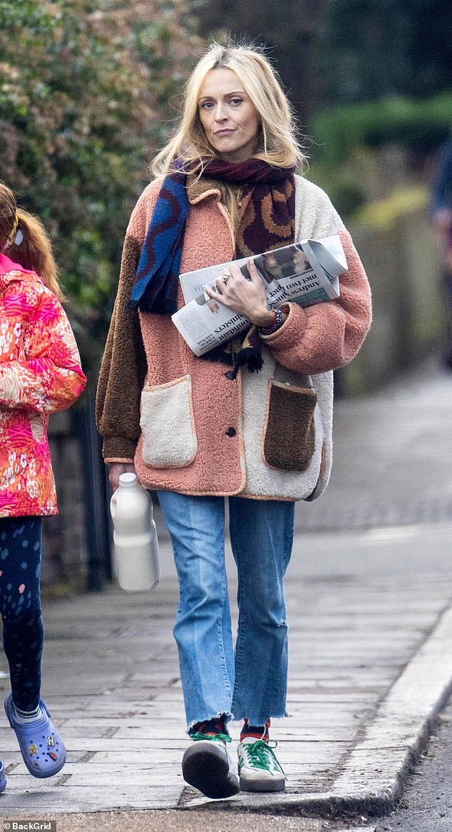 Fearne Cotton was seen for the first time since announcing her shock split from husband Jesse Wood as they divorced after 10 years of marriage