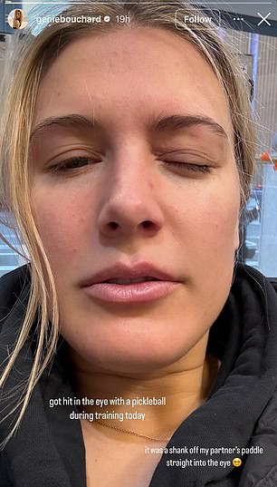 The former Wimbledon finalist took to social media to share the news with her 2.3 million followers