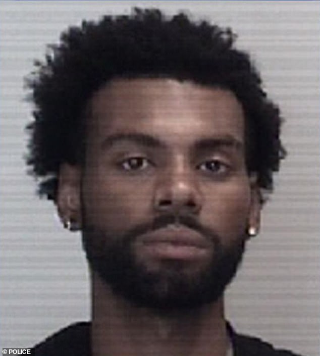 Christopher Jamal Richardson, 22, was arrested on October 9