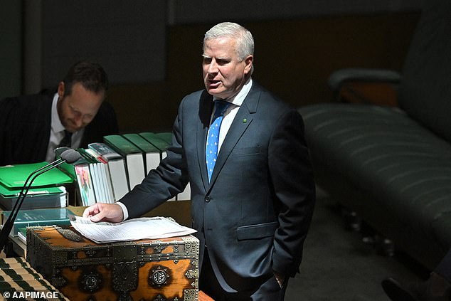 Former Deputy Prime Minister Michael McCormack has blasted the council for bowing to 'symbolic wokism' by shifting the portrait and wanting it hung in chambers