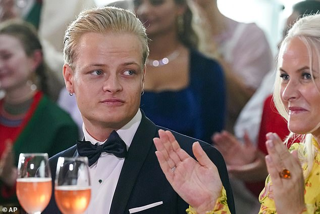 The son of the future Queen of Norway is in trouble again after breaching a restraining order against one of his alleged victims