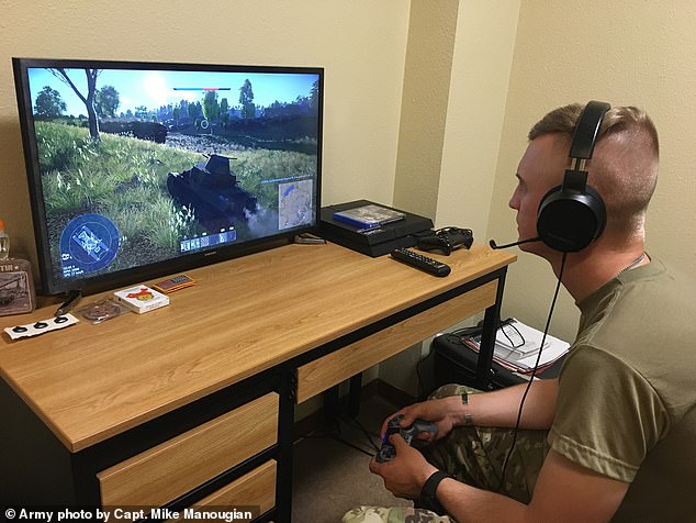 Soldiers at Fort Hood, Texas continue to practice tank maneuvers during the COVID-19 pandemic while using the online game War Thunder