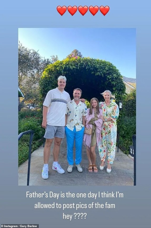 His innocent praise for son Daniel in an Instagram post unwittingly sparked a viral frenzy after the image showed his eldest child towering over him